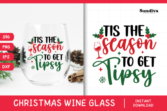 Christmas Wine Glass Quote SVG 1 Review for Real Embroidery Projects