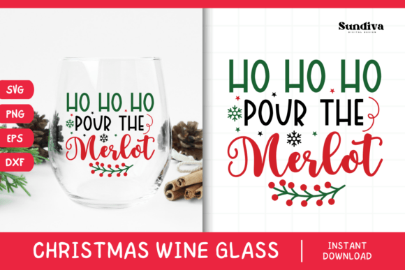 Christmas Wine Glass Quote SVG 11 Review for Real Projects
