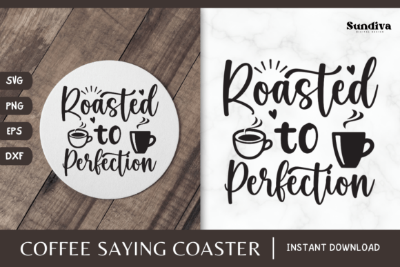 Coaster Quote SVG Coffee Saying 12 Review