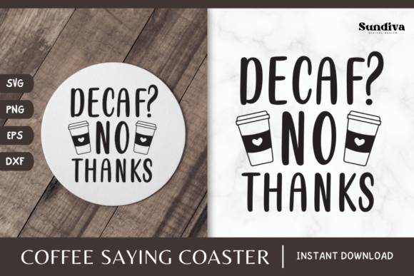Coaster Quote SVG Coffee Saying 3: A Humorous Embroidery Design for Real Projects