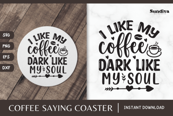 Coaster Quote SVG Coffee Saying 4 Review: A Humorous Embroidery Asset