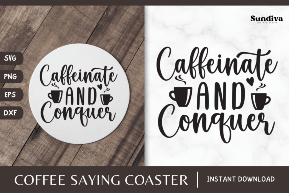 Coaster Quote SVG Coffee Saying 7: A Humorous Embroidery Design for Real Projects