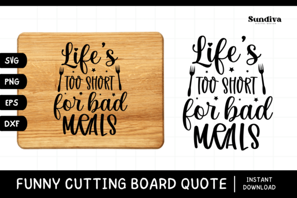 Funny Kitchen Cutting Board Quote SVG 11 Review