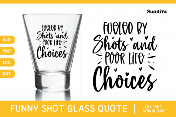 Funny Shot Glass Drinking Quote SVG 17 Review