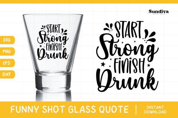 Funny Shot Glass Drinking Quote SVG 4 Review