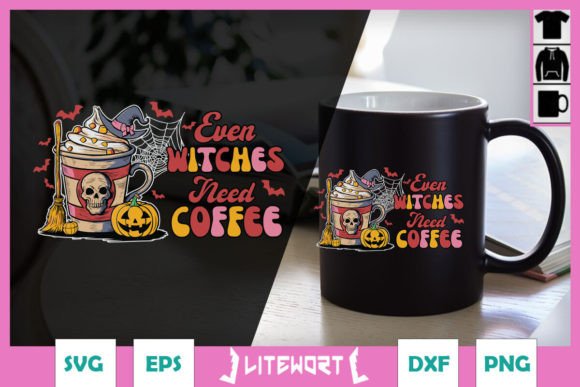 Halloween Witch Coffee Quote SVG Review for Real Projects