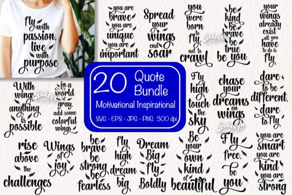 Quote Bundle SVG Motivational Quote Review for Real Projects
