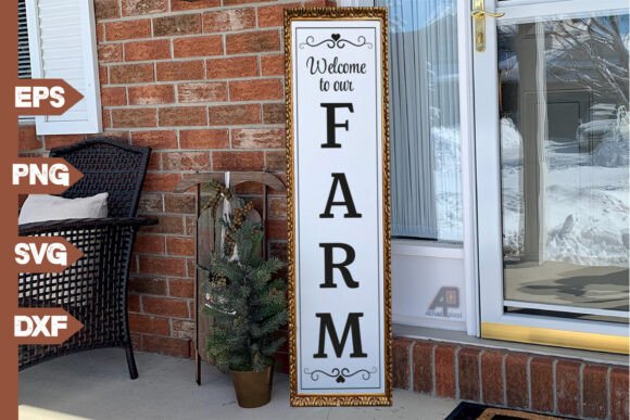 Tall Vertical Porch Sign Quote SVG PNG Review: A Designer’s Perspective
