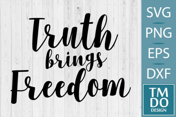 Truth Brings Freedom: A Thoughtful Embroidery Design for Real Projects